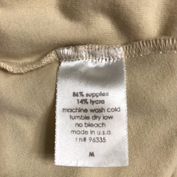 Susana Monaco 2 Piece Outfit Cream Halter High Neck Skirt Fold-over - High-Waist - Picture 15 of 16